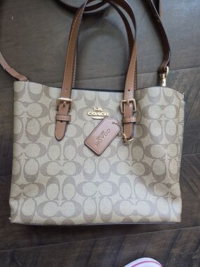 Coach Mollie Tote 25 Bag - Brown